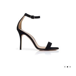 Manolo Blahnik Chaos Sandal brown suede